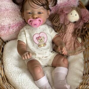 Boneca Reborn Sarah (Olhos Azul)